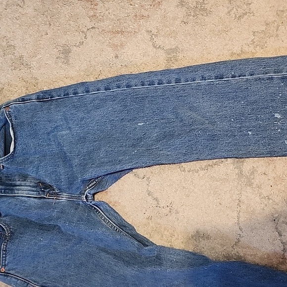 Vintage Levis Jeans 505 Mens Size 32x32 Light Blue Straight Denim Red Tag 90s - Picture 12 of 15